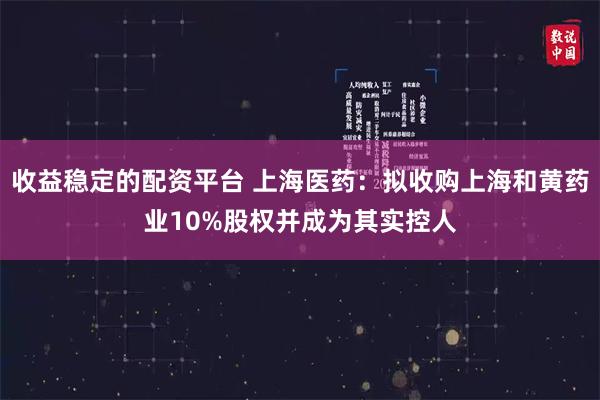 收益稳定的配资平台 上海医药：拟收购上海和黄药业10%股权并成为其实控人